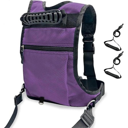 Ski Sele Trener, Støtdempende Liner, Snowboard Sele, For Barn, Lær Barnet Ditt Å Kontrollere Hastigheten På Ski,(A)