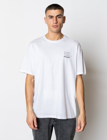 Fat Moose Zeke T-Shirt - White - XXL