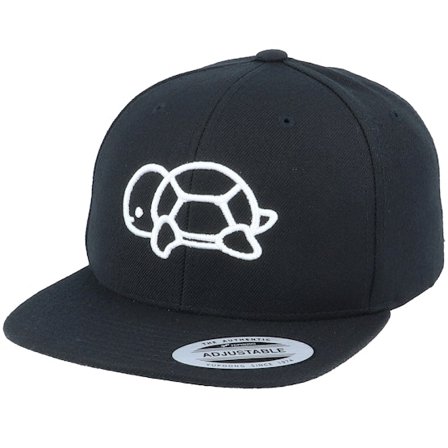 Kiddo Cap - Black - snapback - Cap - Kids 3D Turtle Black Snapback - Hatstore