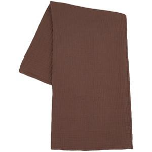 Buddy & Hope Chocolate GOTS Muslin Blanket One Size - Textile - One size - Brown