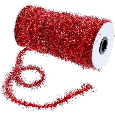 Julgransglitter Girlang 20M Tunn Glitter Girlang Julgransdekoration