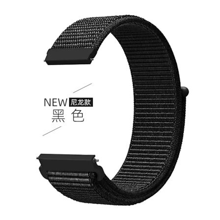 20mm 22mm Nylon Loop Armband för Huawei Watch GT 3 SE GT3 SE Amazfit GTR 4 3 Armband för Samsung Watch 5 Band