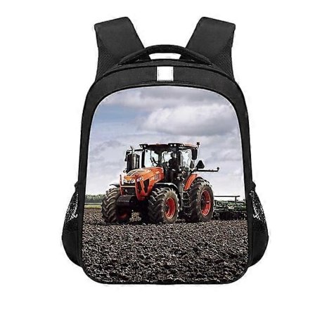 Leg med traktorprint rygsæk teenager drenge piger skoletasker tegneserie traktor skoletaske mode daypack rygsække rygsække
