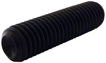 REYHER 009162000030004 Pidätinruuvi M3 x 4 mm, MSK6SS, ISO 4029, 1000 kpl, Kiinnitys