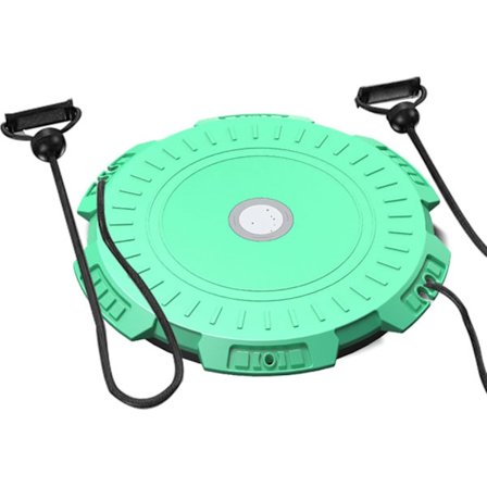 Taljemassage Twister Board, Dobbelt Spændings Rebtræner til Core Træning & Slankning, Skridsikker Roterende Skive til Hjemmetræning - Mænd & Kvinder