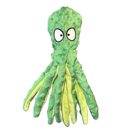 Fabric dog toy octopus plush
