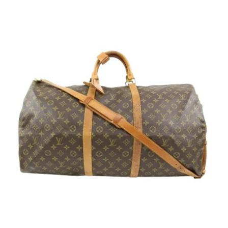 Louis Vuitton Vintage, Pre-owned Canvas louis-vuitton-bags Bruin, Dames, Maat:ONE Size