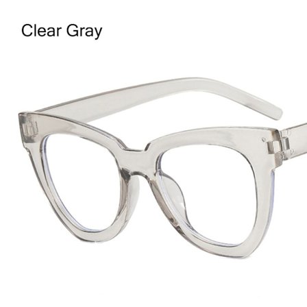 Eye Eyeglasses Anti Blue Light Briller CLEAR GREY CLEAR GREY