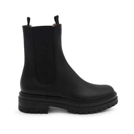 Gianvito Rossi, Chester Ankle Boots Czarny, Kobieta, Rozmiar: 37 EU