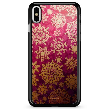 Bjornberry Skal iPhone X / XS - Snöflingor