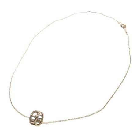 Tiffany & Co. Pre-owned Pre-owned Silver halsband grå, Dam Vintage Smycken, Dam, Storlek: ONE SIZE