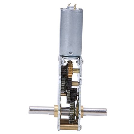 Snekkegear Motor Højt Drejningsmoment 12V 0.5A 90rpm til Displaystander Elektriske Gardiner