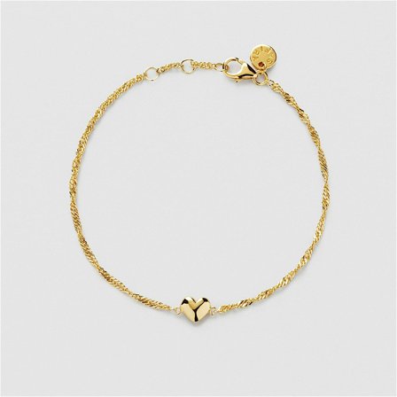 Puffy Heart Bracelet