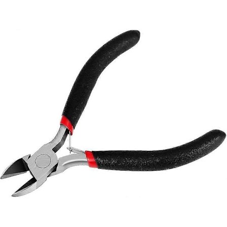 Mini Præcisions-Skære Tang - Rustfrit Stål & Anti-Slip Håndtag - Diagonal Skære Tang til Skæring af Elektronisk Tråd, Blødt Metal, DIY Håndværk