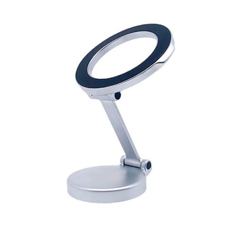 Magnetisk biltelefonholder Køretøjs Mobilholder til bil Sølv