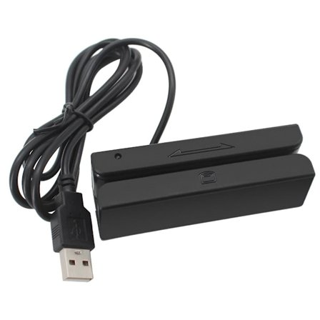Msr90 Usb Magnetstribe Kortlæser Kortlæser Stripe 3 Spor Mini Swiper Til Usb Pc