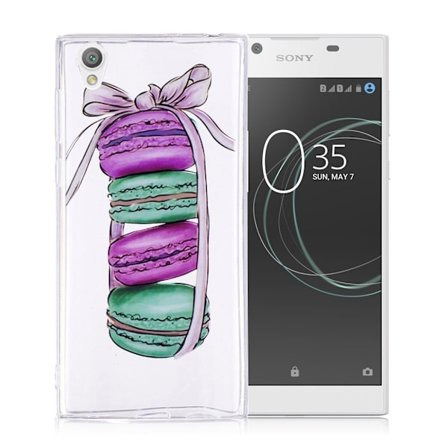 Sony Xperia L1 Skal med ett modernt motiv - Macaron