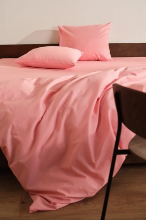 Jotex - Dynetrekksett Dobbeltseng Økologisk Apriskosrosa - ZACK - Kjøp Dobbeltseng hos Jotex