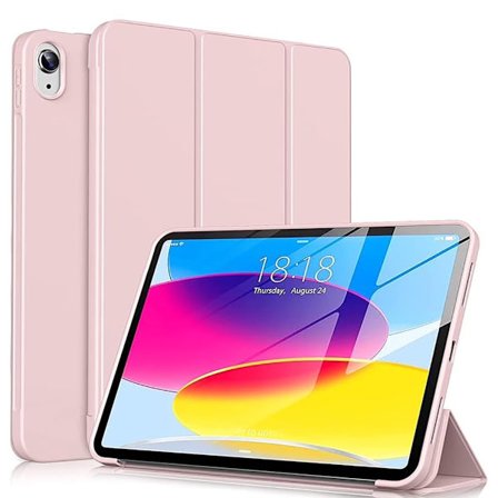 iPad Cover til iPad (A16) 11. generation 11 tommer (2025), iPad 10. generation 10,9 tommer (2022), med automatisk våge/dvale, trefoldet stativ Smart 
