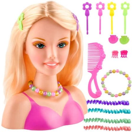 Hair Styling Doll for Children - Practice Head