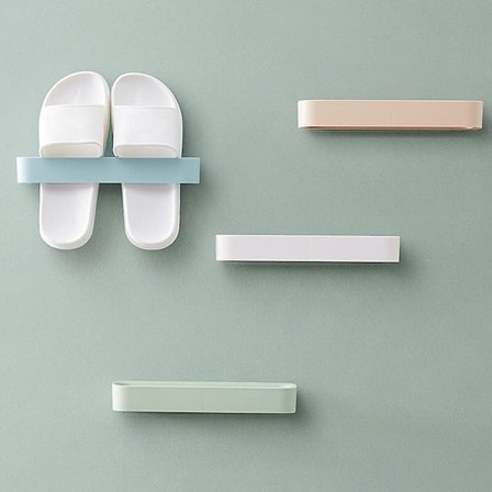 (4 väriä) Seinälle kiinnitettävä kenkäteline, ripustettava kenkäteline oveen, Sel