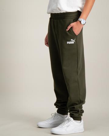Puma ESS Logo Pants FL cl B Groen Broeken Jongens - Kids Brand Store