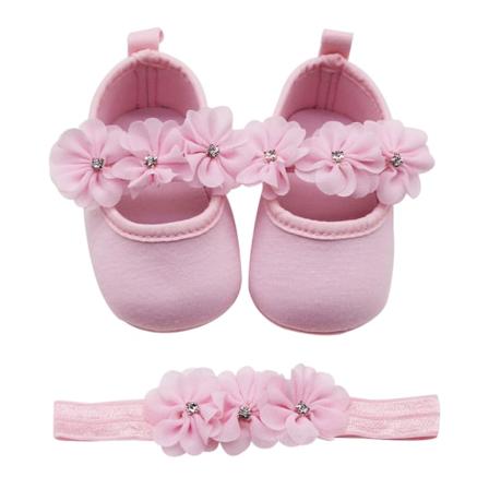 Flade Dåb Sko Soled Sandaler Sko Prinsesse sko