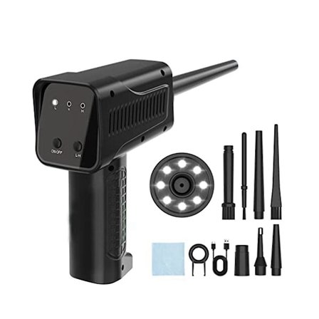 Støvsuger Elektrisk Trykluft Spray, Computer Rengøringskit Trykluftdåse Computer Støvsuger Støv