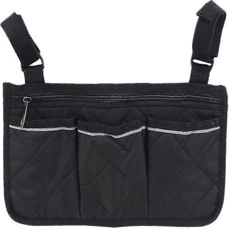 Kørestol Sidetaske Opbevaringstaske Mobilitetshjælp Kørestolstilbehør Taske Universal Vandtæt Sidetaske Til Opbevaring