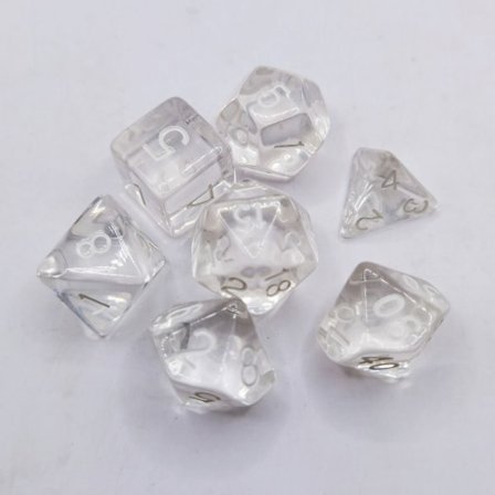 7 stk/sæt DND-terninger Polyhedriske terninger STYLE 1 STYLE 1