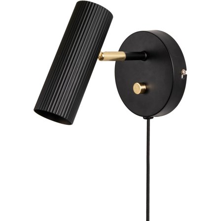 Globen Lighting - Vegglampe Hubble Svart