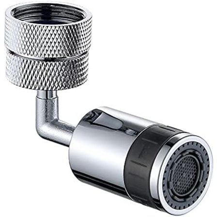 Stænkskærmfilter, massivt messing, 2 positioner med 4-lags filter