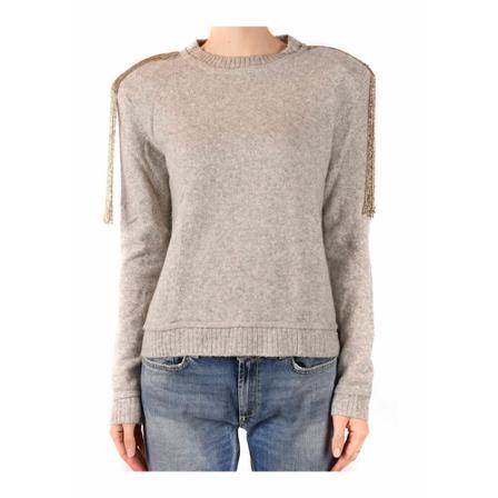 Patrizia Pepe 2M3772A5P2S259 Sweater Grå, Dame