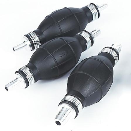 Gummihånd drivstoffpumpe 6mm 8mm 10mm 12mm Drivstoffpumpe Aluminiumrør Håndprimerpære Alle drivstoff til bilbåt Marine utenbordsmotor