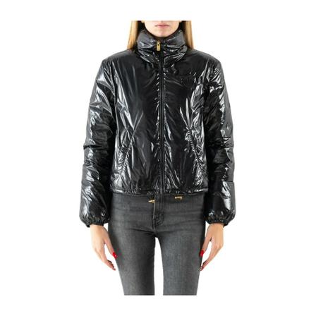 Pinko, Down Jackets Zwart, Dames, Maat:S