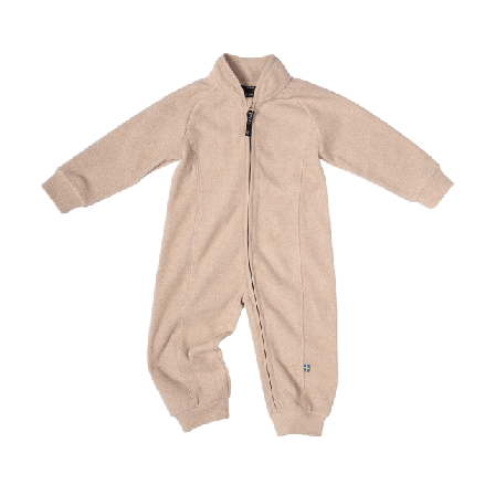 ISBJÖRN of Sweden Lynx Fleeceoverall 100% Återvunnen Polyester Bodies & set Unisex Grå 56/62