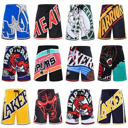 Nba Retro Basketballbukser Shorts Unisex sportsshorts Student