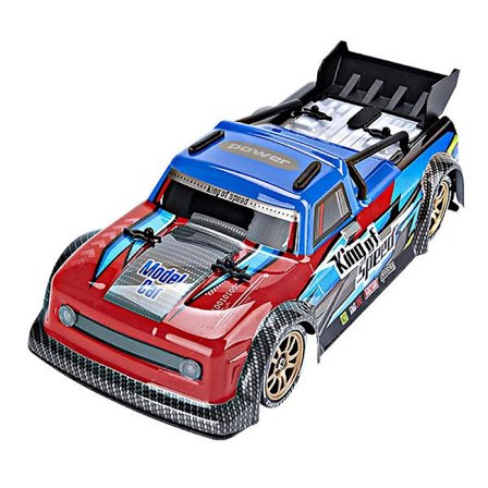 1/16 2.4GHz Lava-auto Drifting Stunt-autolelut Suihkutoiminnolla Modifioidut RC-kilpa-autolelut