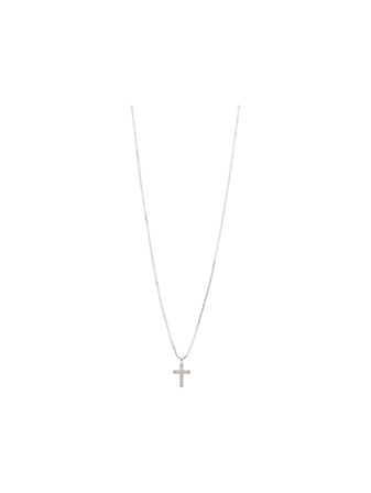 Clara Crystal Cross Necklace