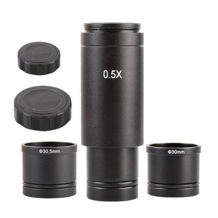CCD-kamera okularlins Fokusjusterbar kamerainstallation C-fäste 30/30,5 mm adapter för trinokulärt stereomikroskop