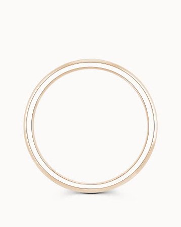 Glatt Ring Herre Charles 950 Platina 5Mm - Forlovelsesringer & Gifteringer hos Vanbruun