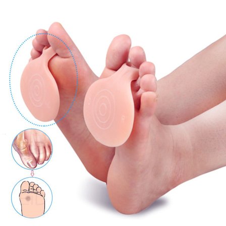 Stötdämpande Bekväma Gelé Framfotsinlägg