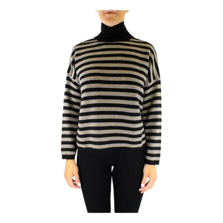 Kangra, Turtlenecks Zwart, Dames, Maat:M