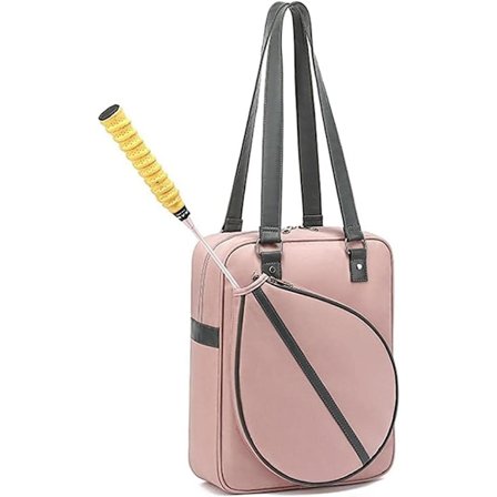 Tennis skuldertaske, stor kapacitet nylon tennis ketcherholder B