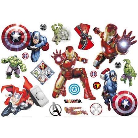 15-PACK Avengers Tatuering