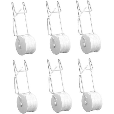 Plante Rullekrog, 6 stk. Kraftig Have Tomatkrog Til Tomat, Grøntsag, Drivhus, Blomsterranke Type Plante Rullekrog Sæt