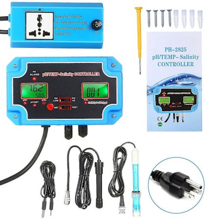 230V 3-in-1 pH/suolapitoisuus/lämpötila Vedenlaadunilmaisin