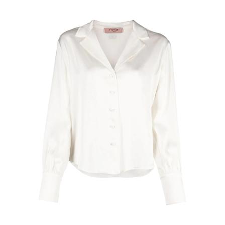 Twinset Shirts Hvid, Dame Skjorter
