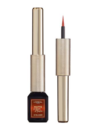 Matte Signature Eyeliner Makeup Rød L'Oréal Paris