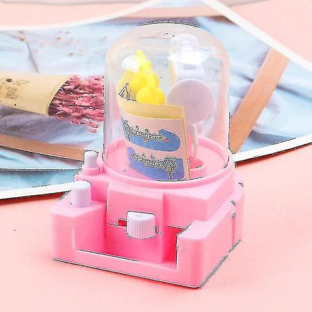 Mini Candy Claw Machine Håndholdt Candy Machine (rosa)